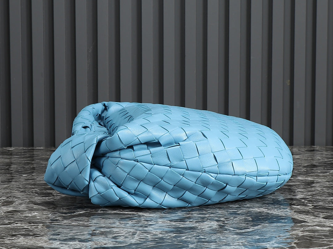 Bottega Veneta bv teen jodie 36cm ocean blue lambskin