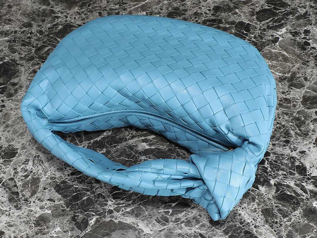 Bottega Veneta bv teen jodie 36cm ocean blue lambskin