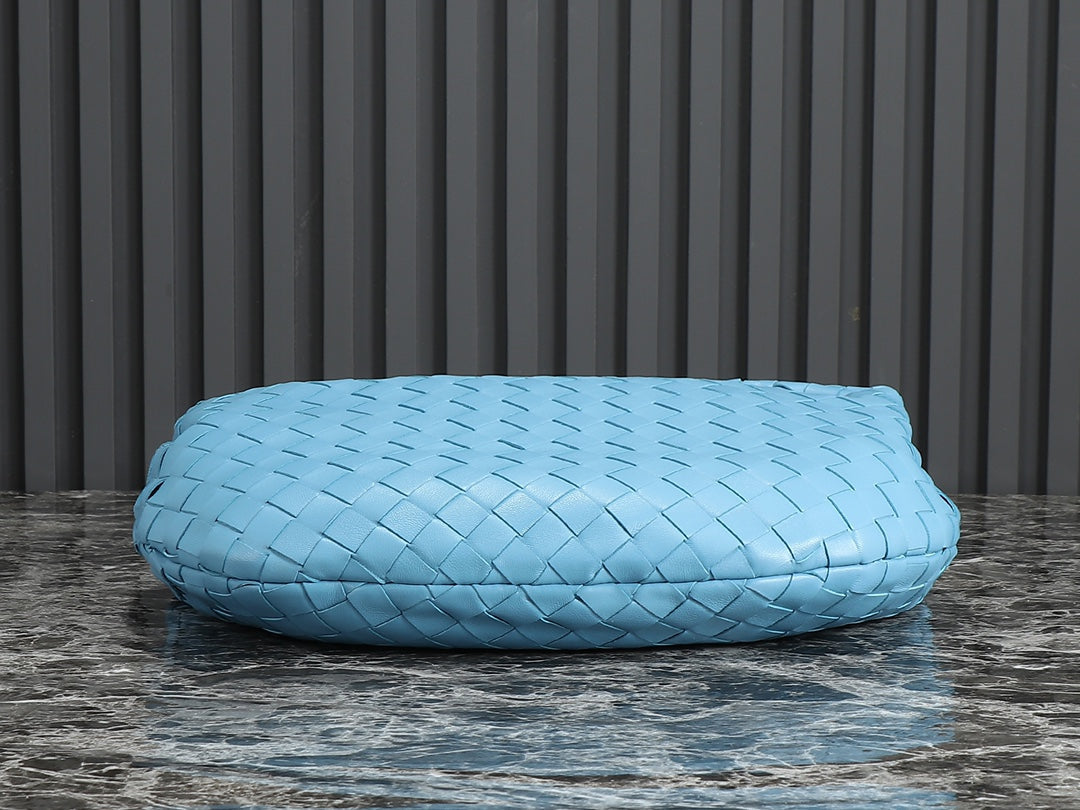 Bottega Veneta bv teen jodie 36cm ocean blue lambskin