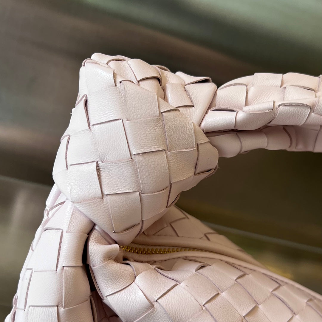 Bottega Veneta SMALL JODIE 48 LIGHT PINK CALFSKIN