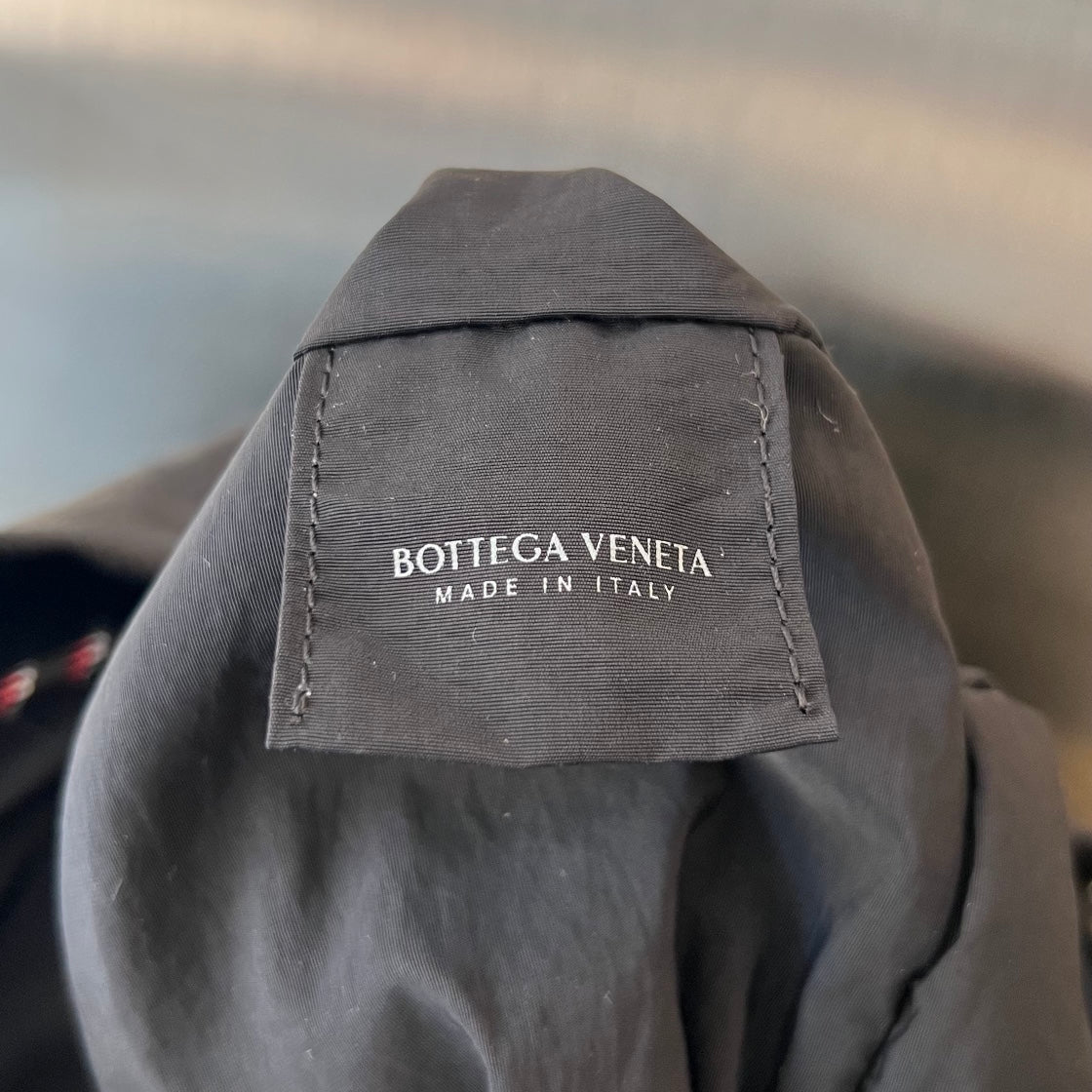 Bottega Veneta ALTO 42 BACKPACK IN BLACK FABRIC