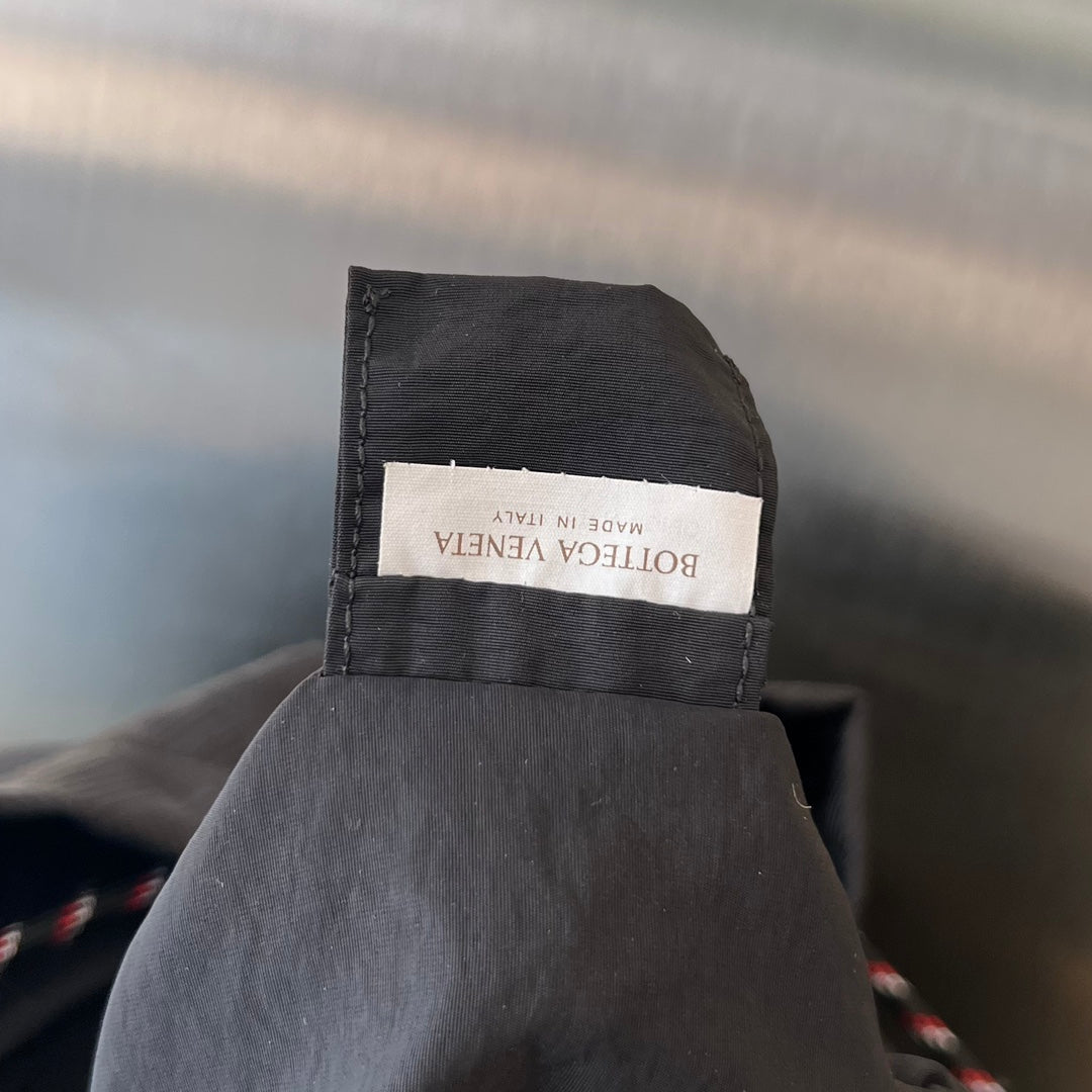 Bottega Veneta ALTO 42 BACKPACK IN BLACK FABRIC