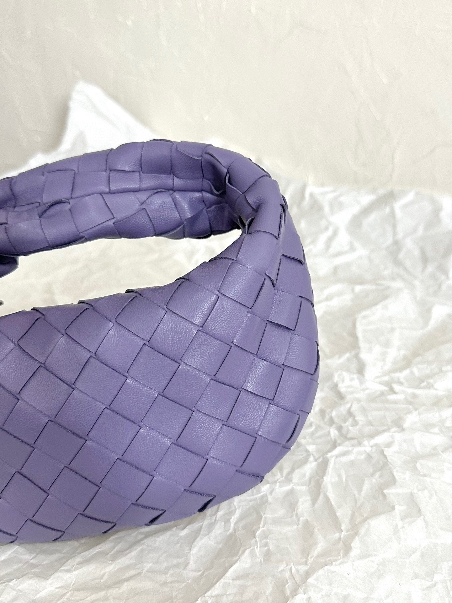 Bottega Veneta mini jodie 28 purple lambskin