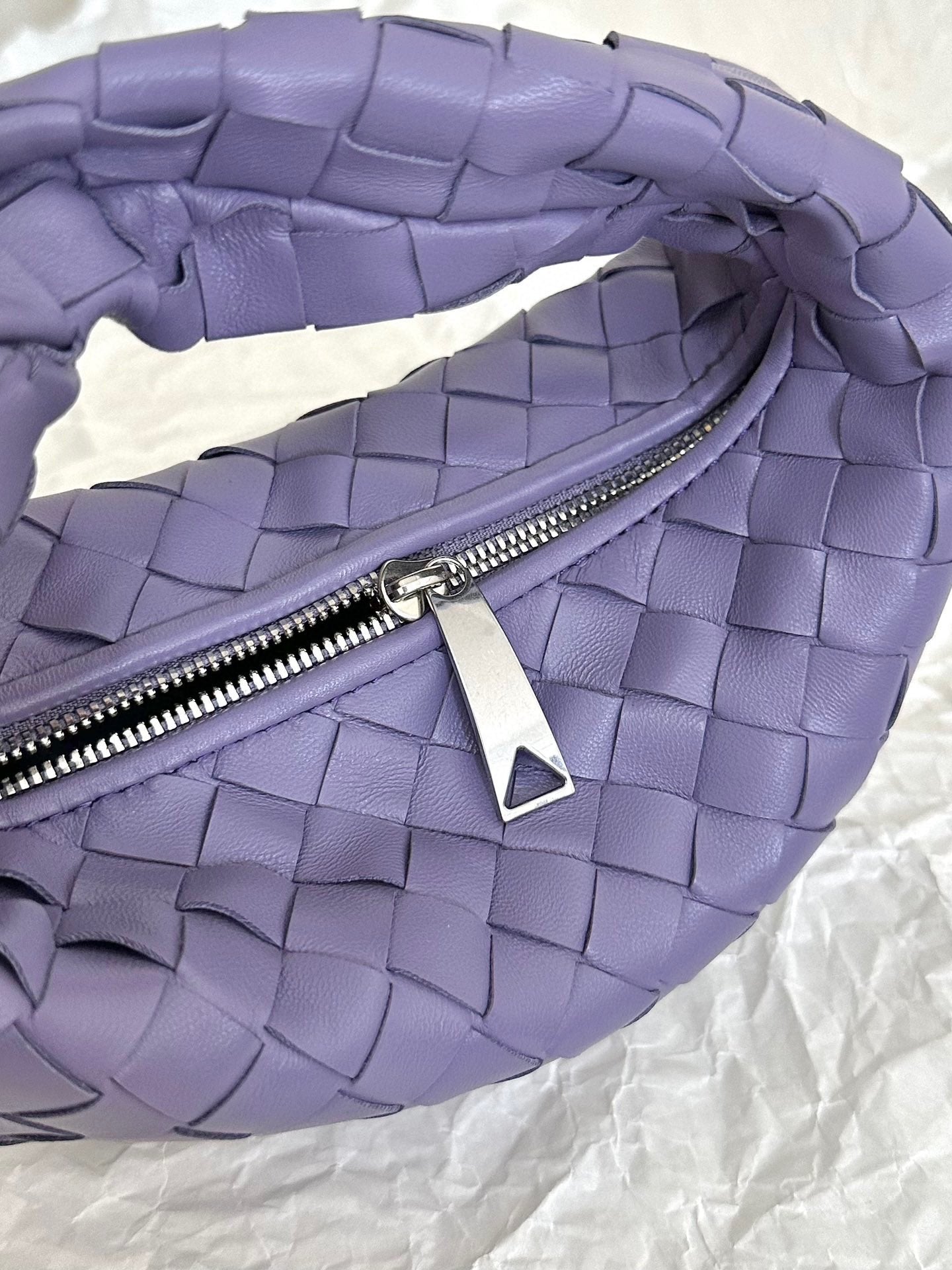 Bottega Veneta mini jodie 28 purple lambskin