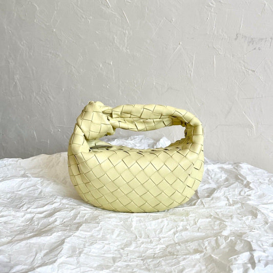 Bottega Veneta mini jodie 28 lime lambskin