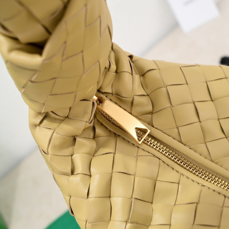 Bottega Veneta small jodie 48 lime lambskin