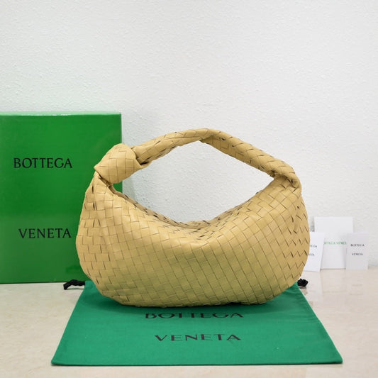Bottega Veneta small jodie 48 lime lambskin