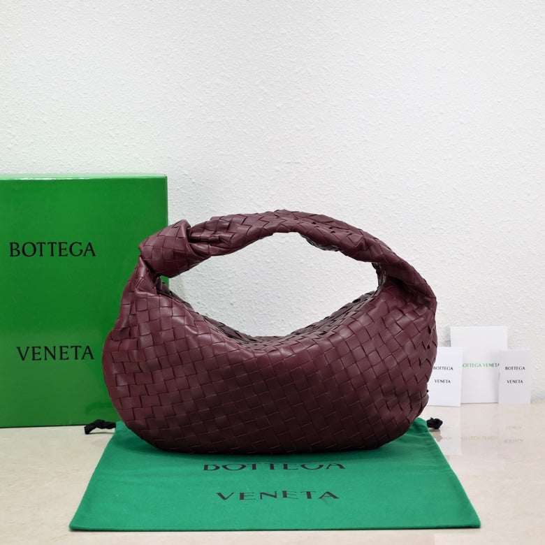 Bottega Veneta small jodie 48 wine lambskin