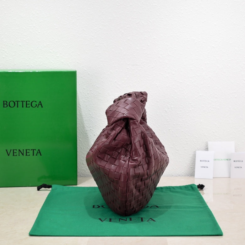 Bottega Veneta small jodie 48 wine lambskin