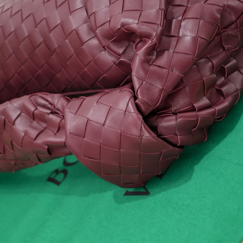 Bottega Veneta small jodie 48 wine lambskin