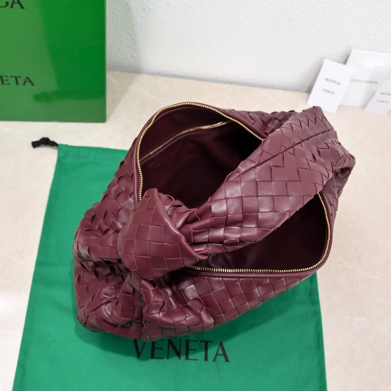 Bottega Veneta small jodie 48 wine lambskin