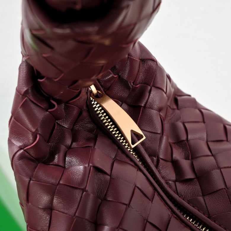 Bottega Veneta small jodie 48 wine lambskin