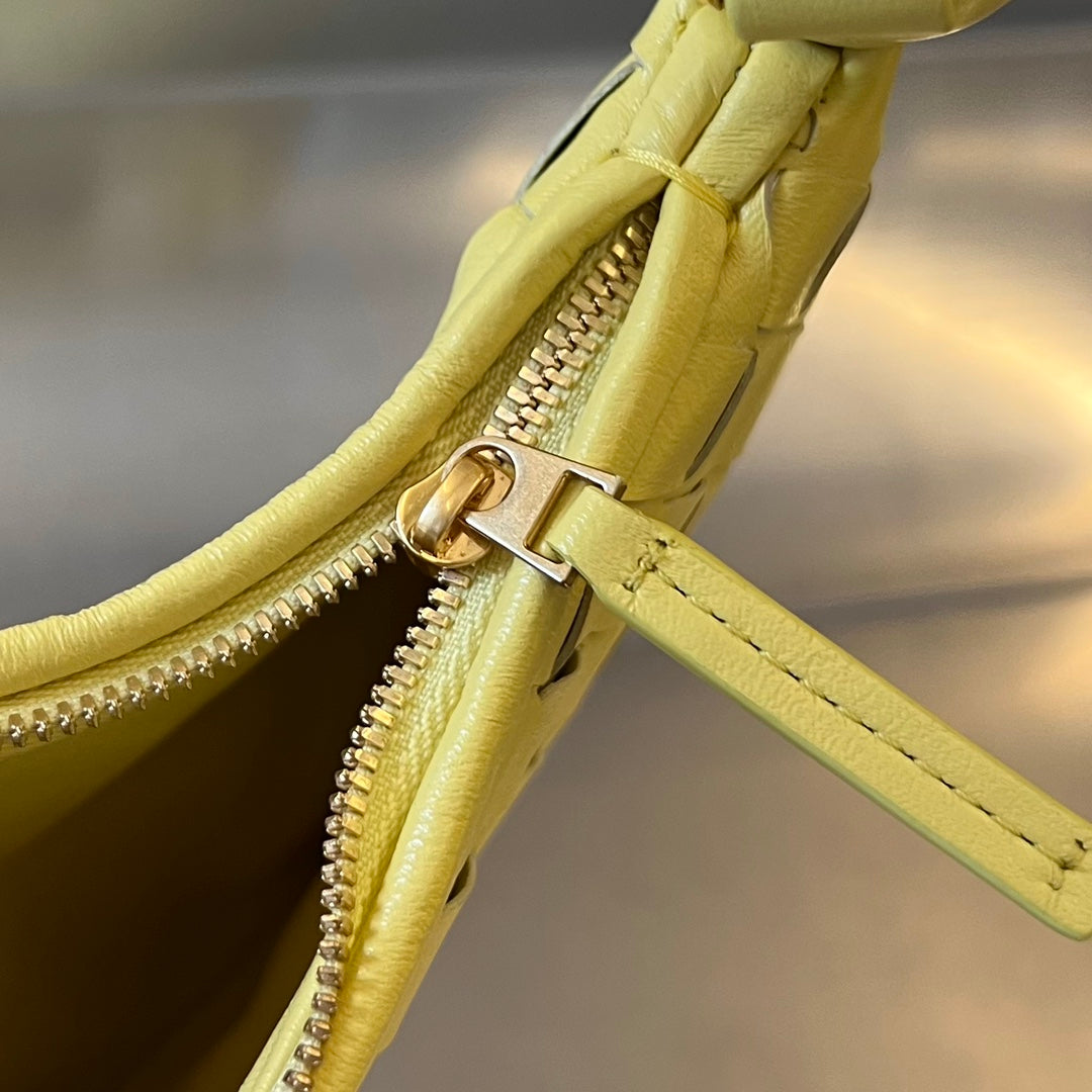 Bottega Veneta SMALL GEMELLI 24 IN SHERBERT LAMBSKIN