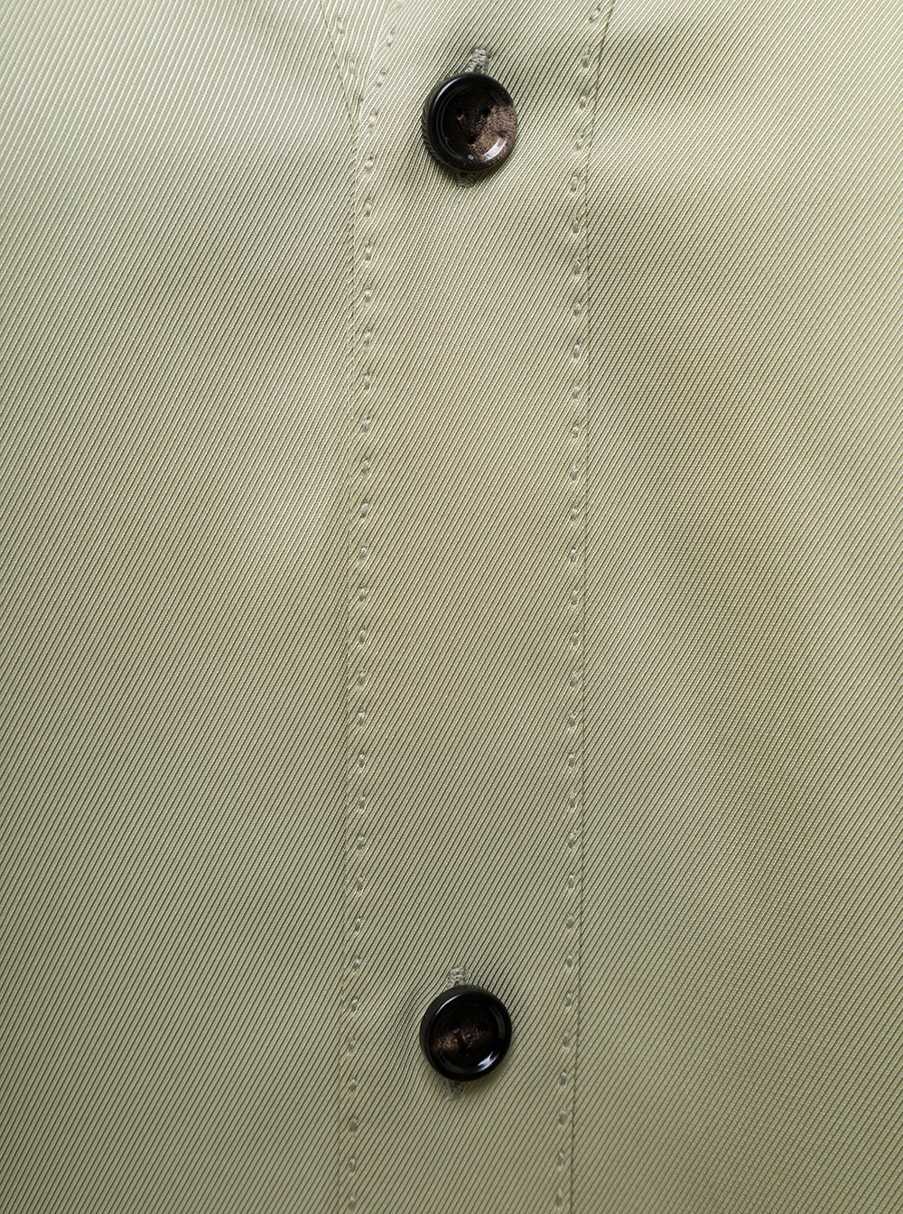 Bottega Veneta Women Oversized Green Shirt With Maxi Collar In Fluid Viscose Woman