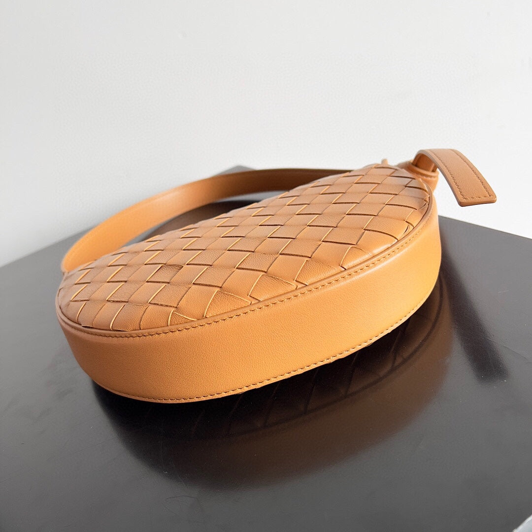 Bottega Veneta BV Mini Sunrise 23cm Salmon Calfskin Ghw