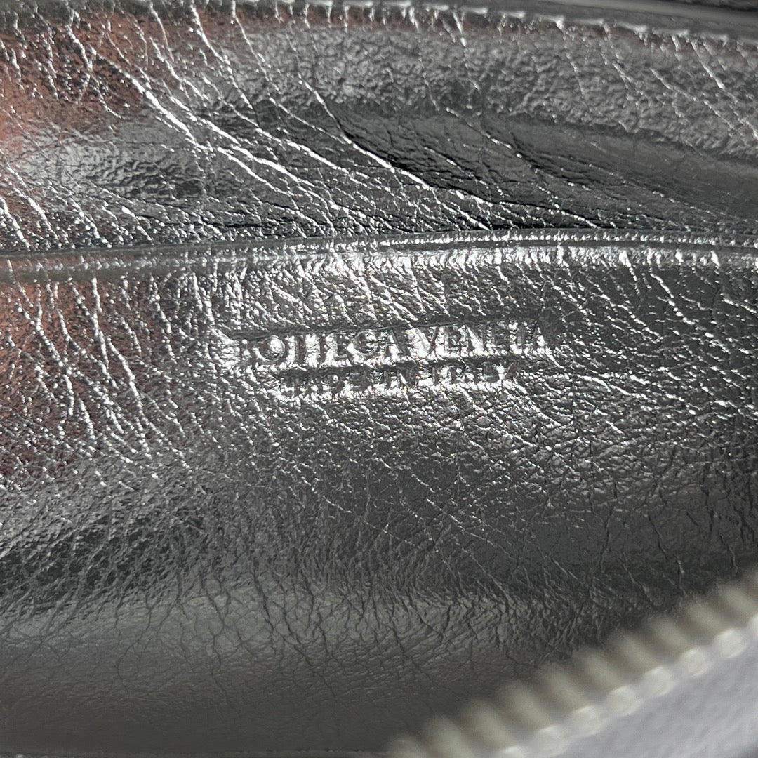 Bottega Veneta INTRECCIATO 16 BAG IN SILVER LAMBSKIN