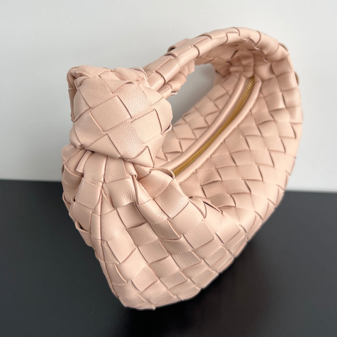Bottega Veneta mini jodie 28 nude lambskin
