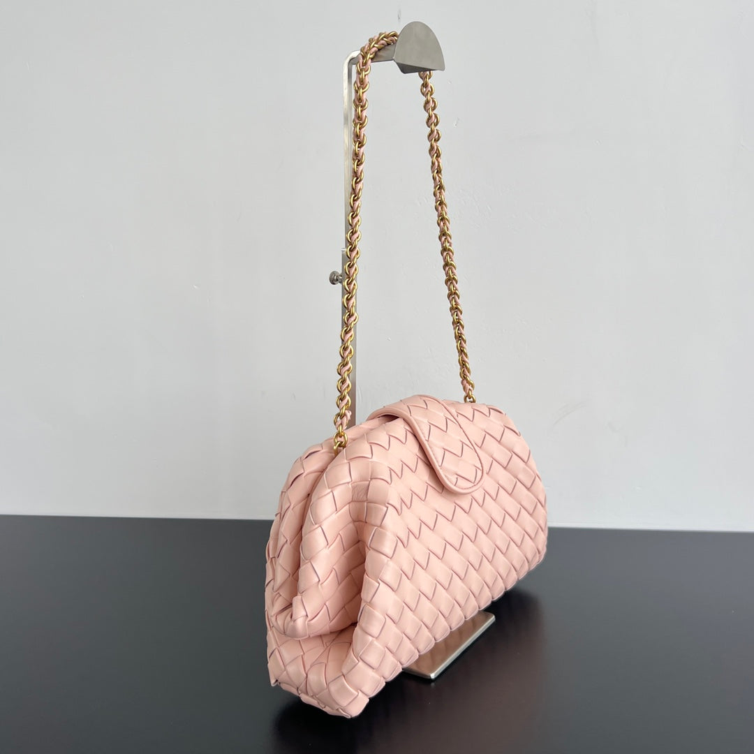 Bottega Veneta BV Lauren 1980 31.5cm Pink Lambskin