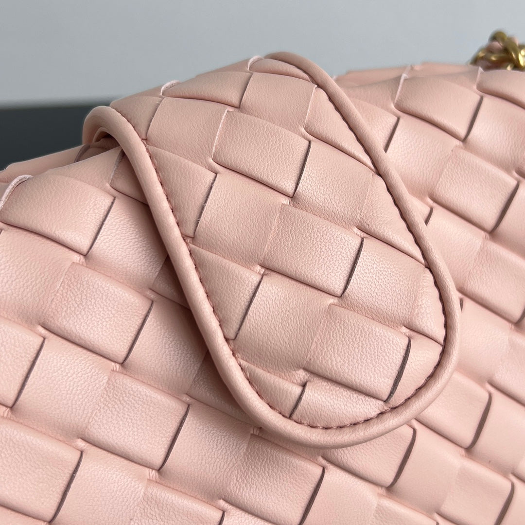 Bottega Veneta BV Lauren 1980 31.5cm Pink Lambskin