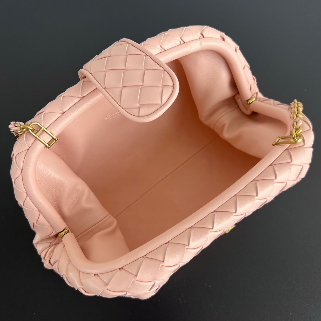 Bottega Veneta BV Lauren 1980 31.5cm Pink Lambskin