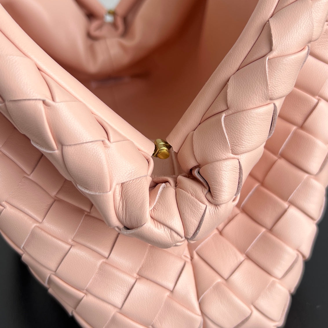 Bottega Veneta BV Lauren 1980 31.5cm Pink Lambskin