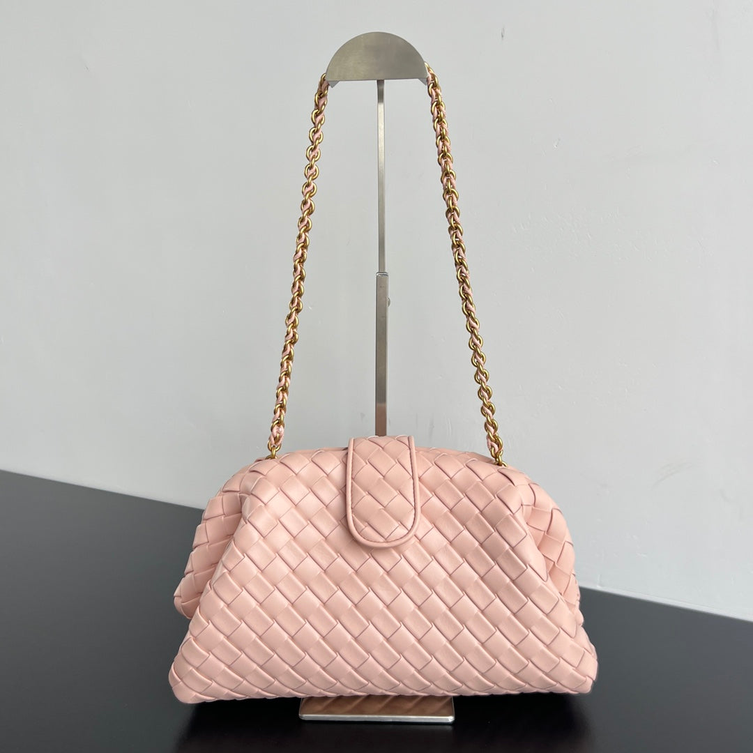 Bottega Veneta BV Lauren 1980 31.5cm Pink Lambskin