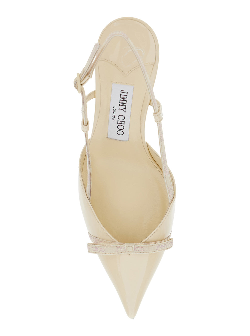 Jimmy Choo Women 'Camila' Pink Slingback Pumps With Medium Heel In Leather Woman