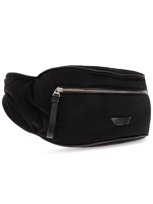 Bottega Veneta Bottega Veneta Belt Bag With Logo, Men's, Black