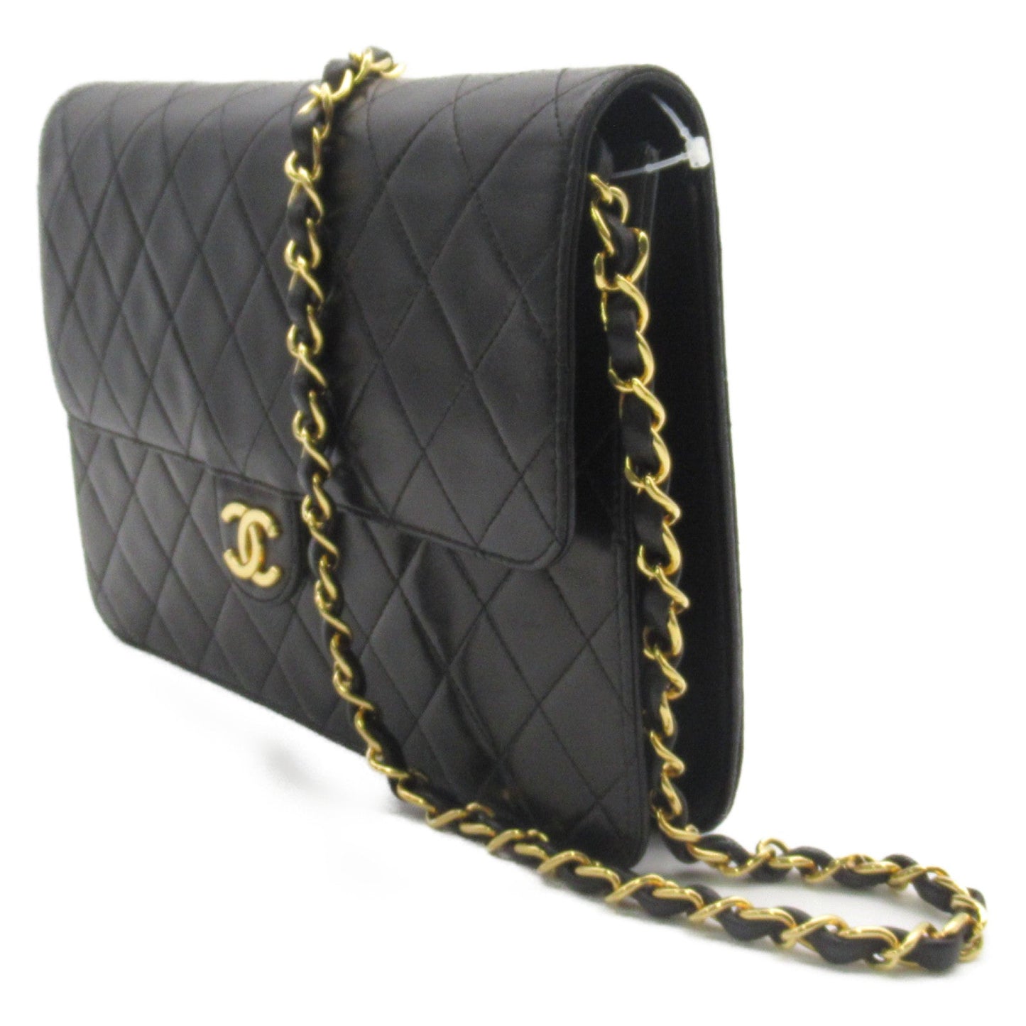 Chanel Medium Classic Single Flap Bag Leather Shoulder Bag in New Condition
