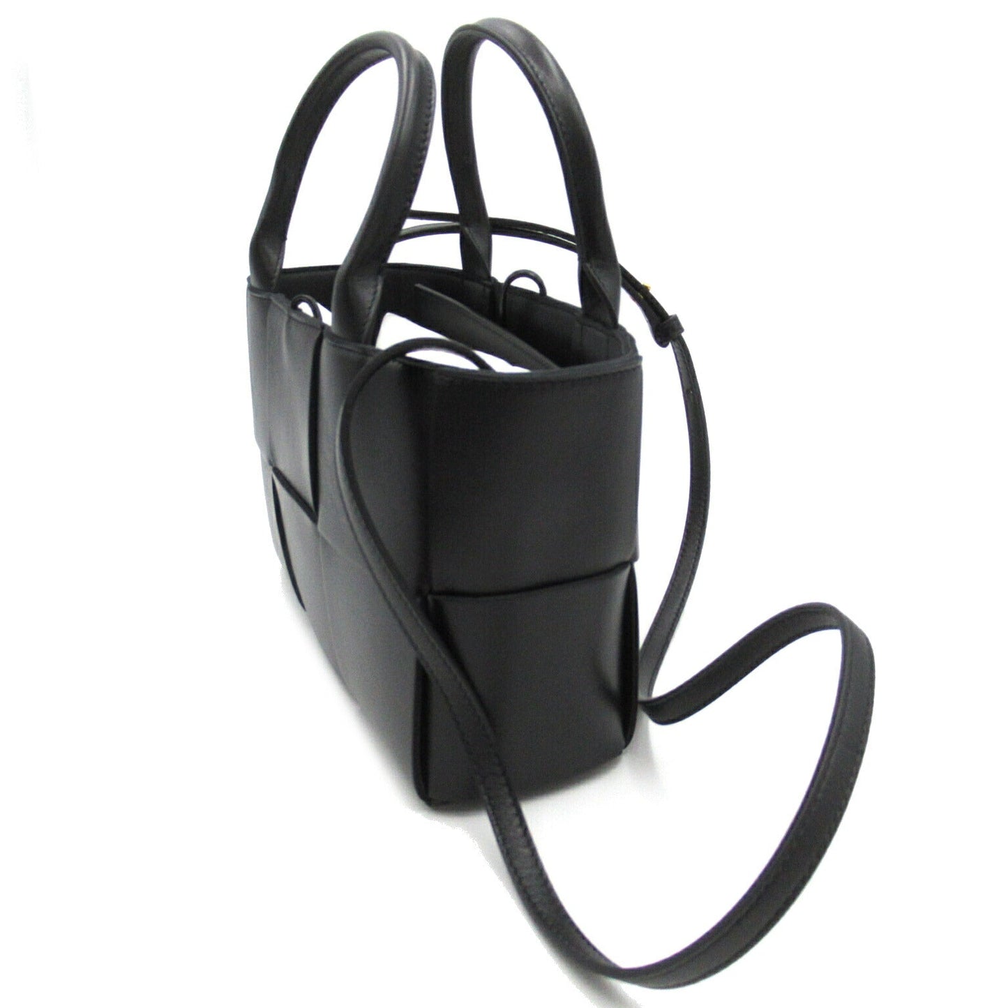 Bottega Veneta Mini Arco 2way Tote Bag Black