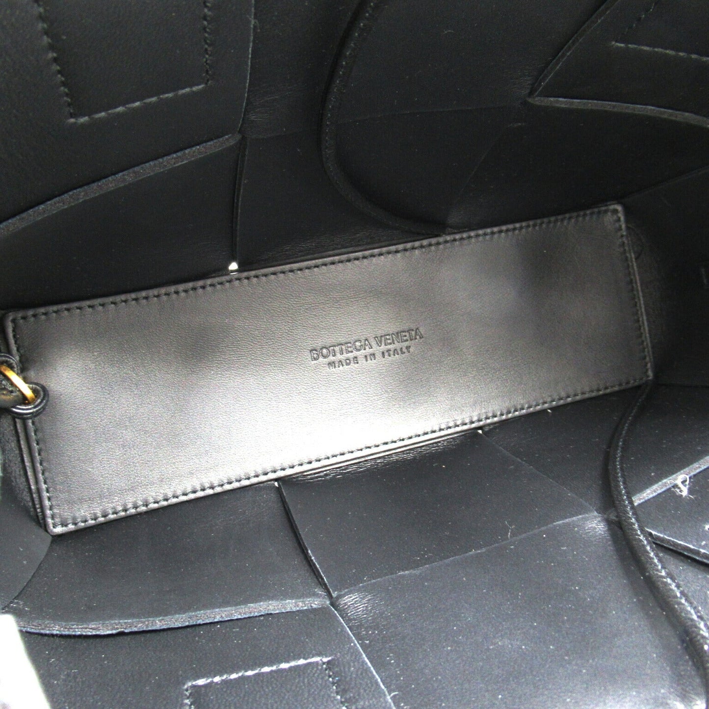 Bottega Veneta Mini Arco 2way Tote Bag Black