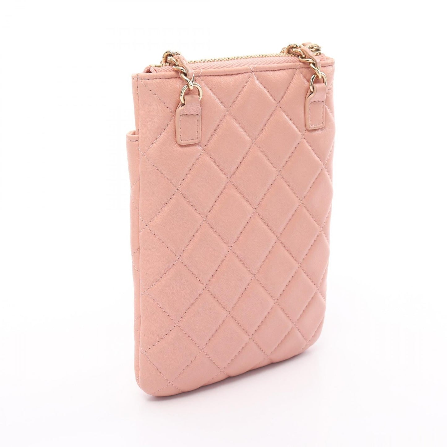 Chanel Matelasse Phone Case Leather Shoulder Bag 29614670