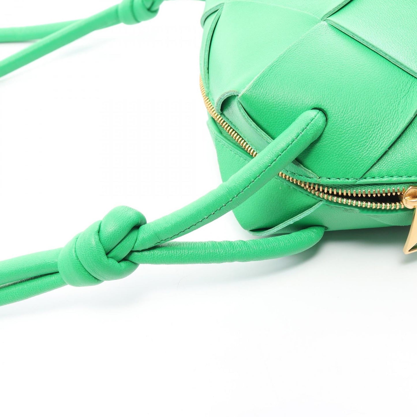 Bottega Veneta Mini Cassette Camera Bag Green