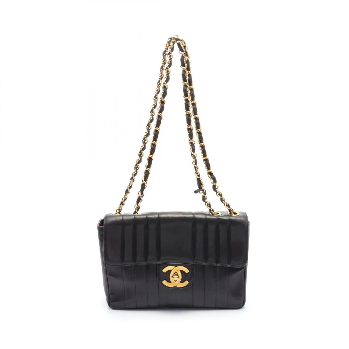 Chanel Mademoiselle Lambskin Single Flap Bag
