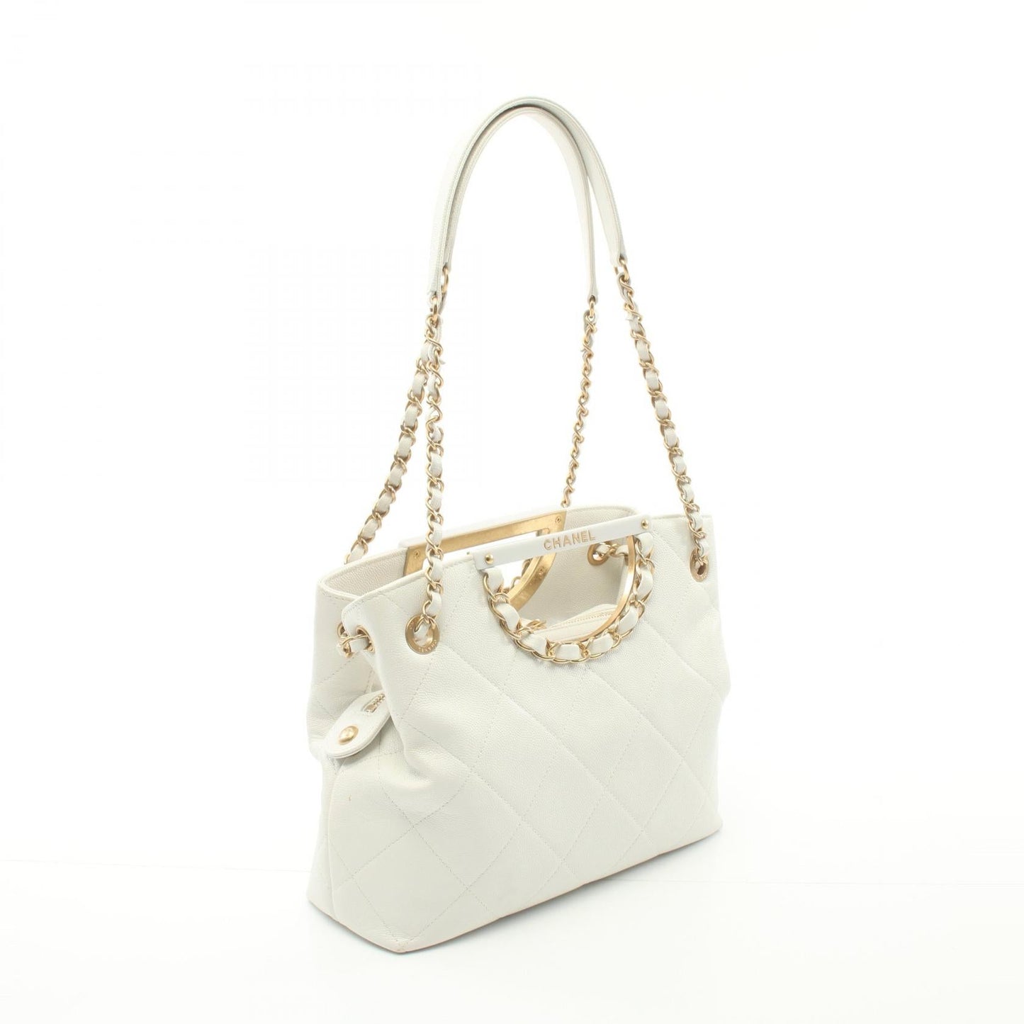 Chanel Caviar Skin Matelasse Shoulder Bag