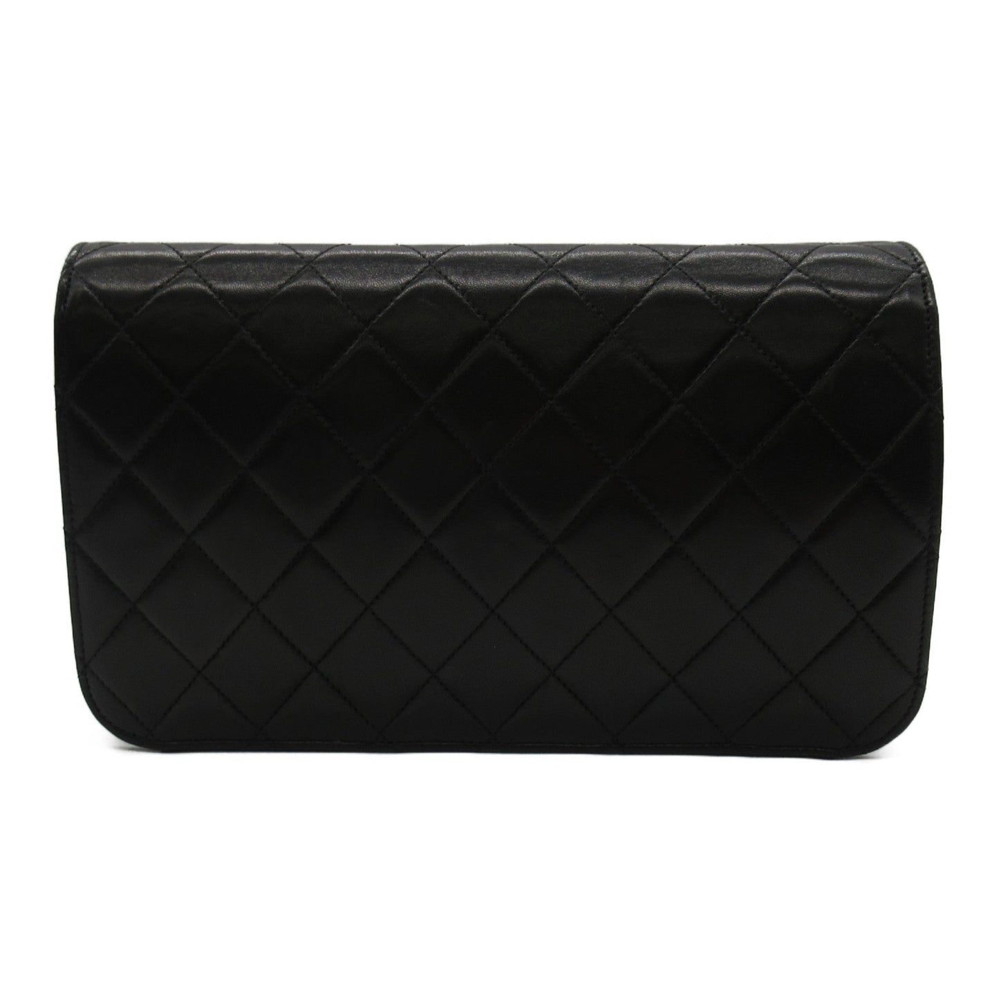 Chanel Lambskin Single Flap Shoulder Bag
