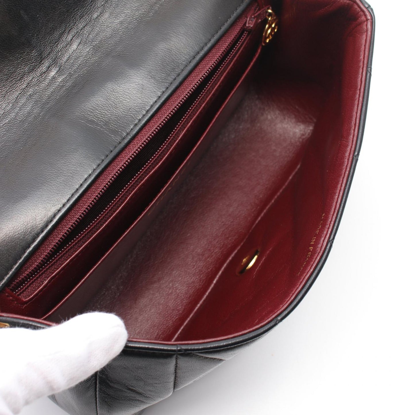 Chanel Matelasse Diana Flap Shoulder Bag Leather Shoulder Bag A01165 in New Condition