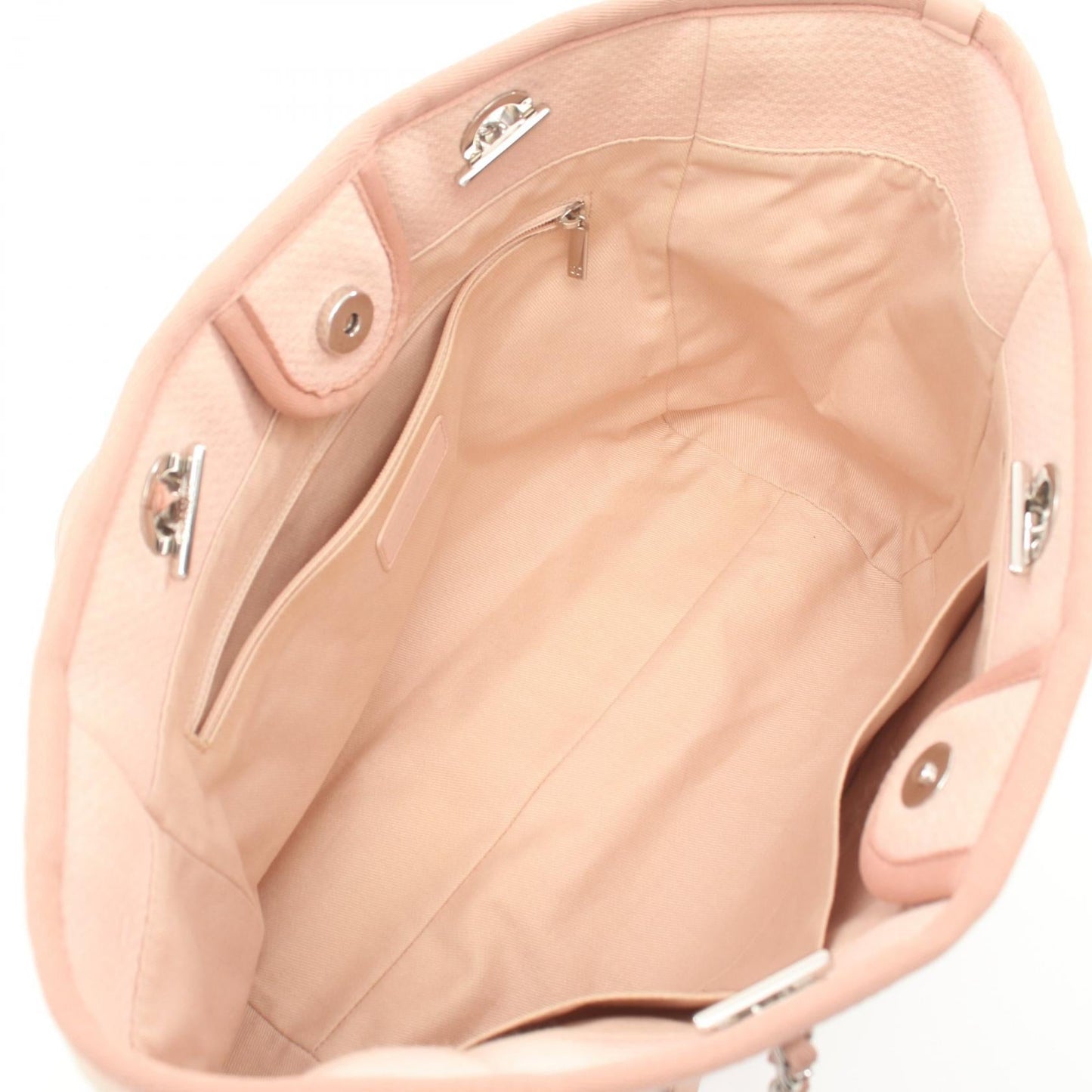 Chanel Deauville Tote Canvas Tote Bag A67001 in New Condition