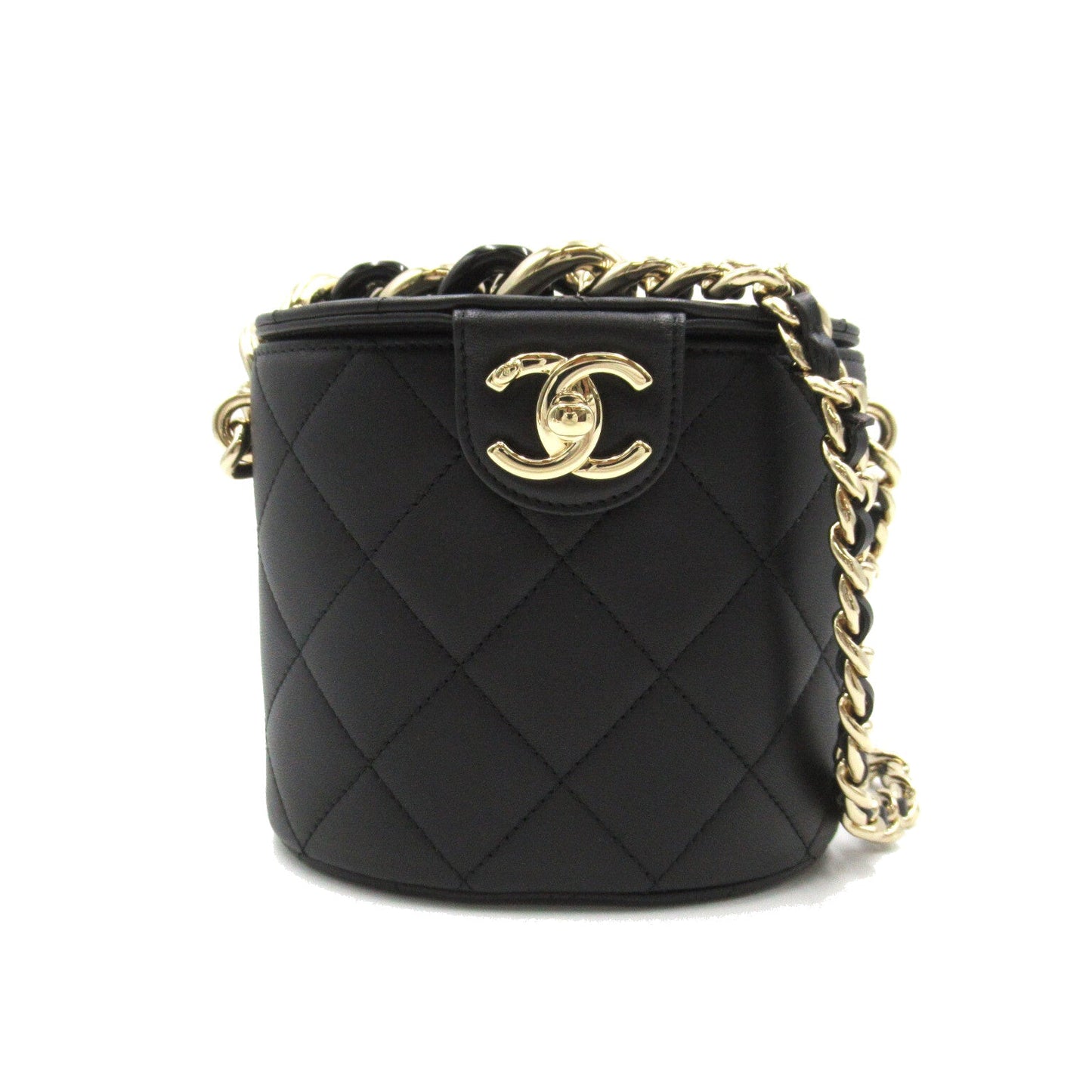 Chanel CC Matelasse Vanity Shoulder Bag Leather Shoulder Bag 29236862
