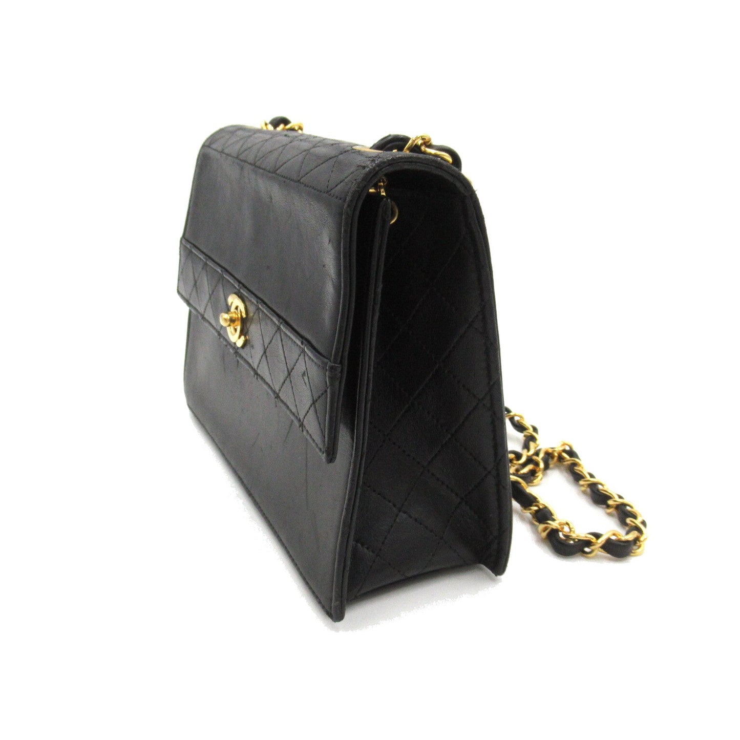 Chanel CC Chain Shoulder Bag Leather Shoulder Bag 1819001 in New Condition