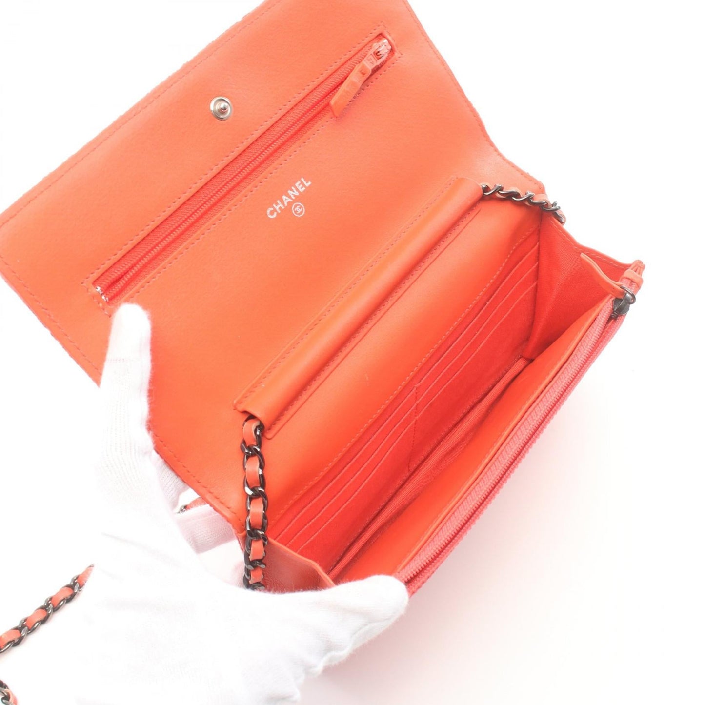 Chanel Quilted Velvet Chain Flap Bag Canvas Shoulder Bag in New Condition