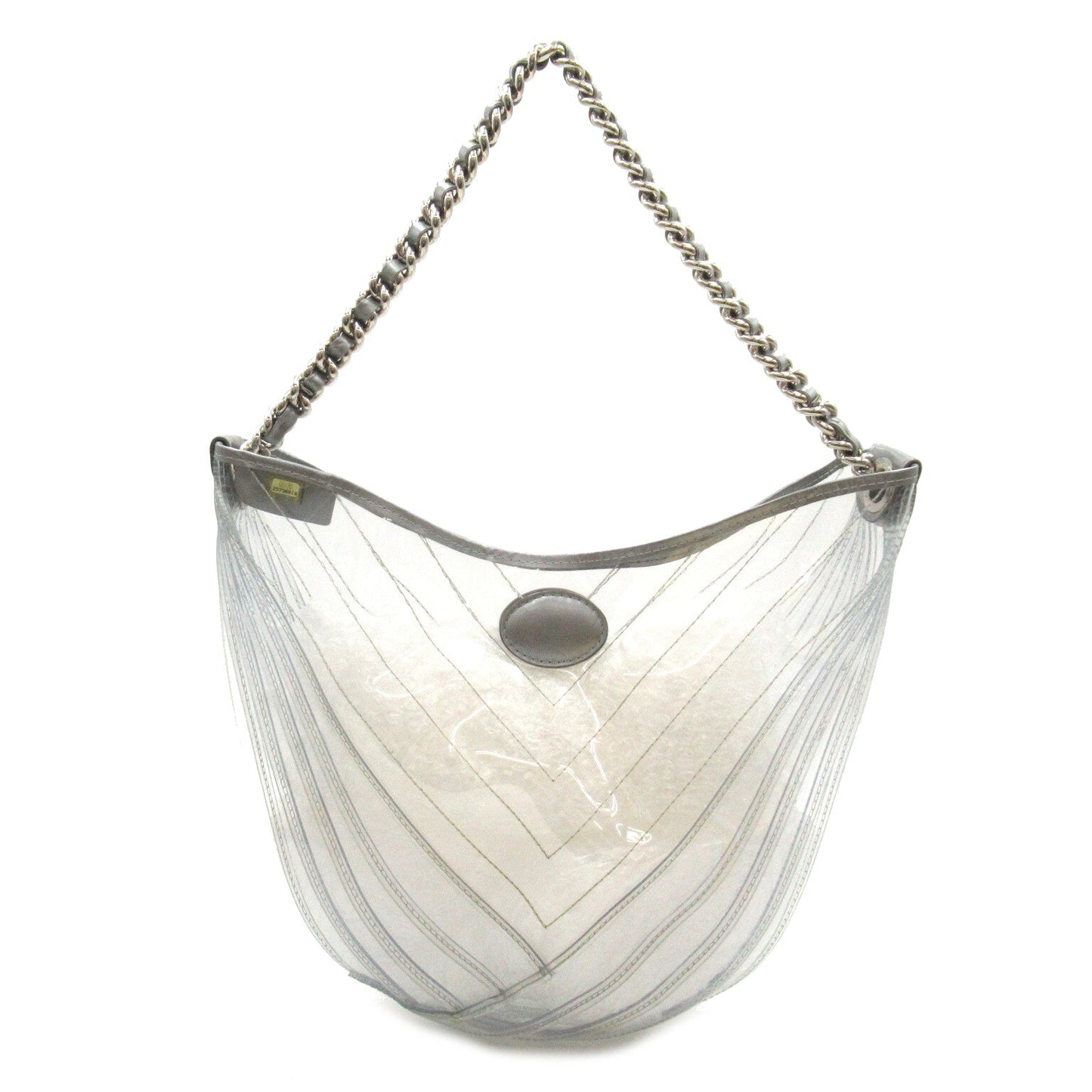 Chanel Transparent Hobo Chain Shoulder Bag Plastic Shoulder Bag 25736018 in Great Condition