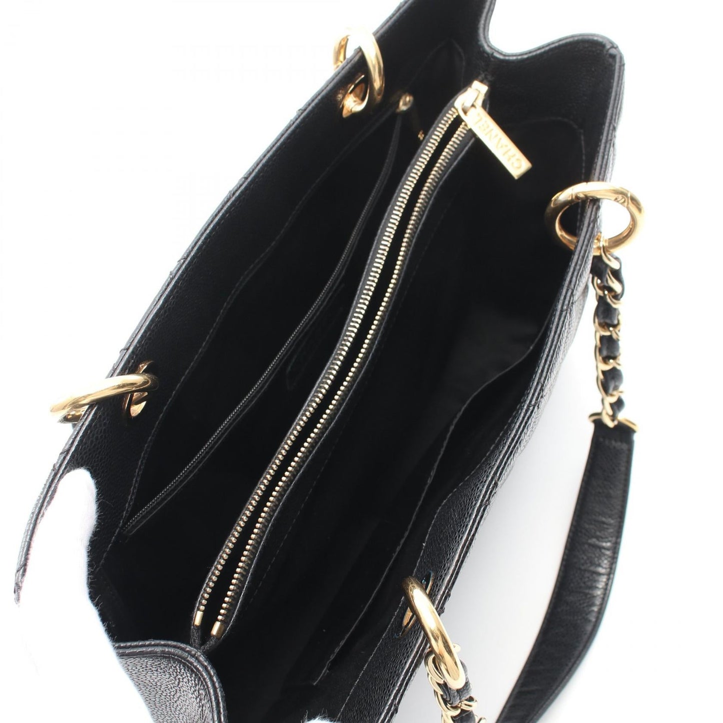 Chanel Grand Shopping Tote GST Leather Tote Bag in New Condition