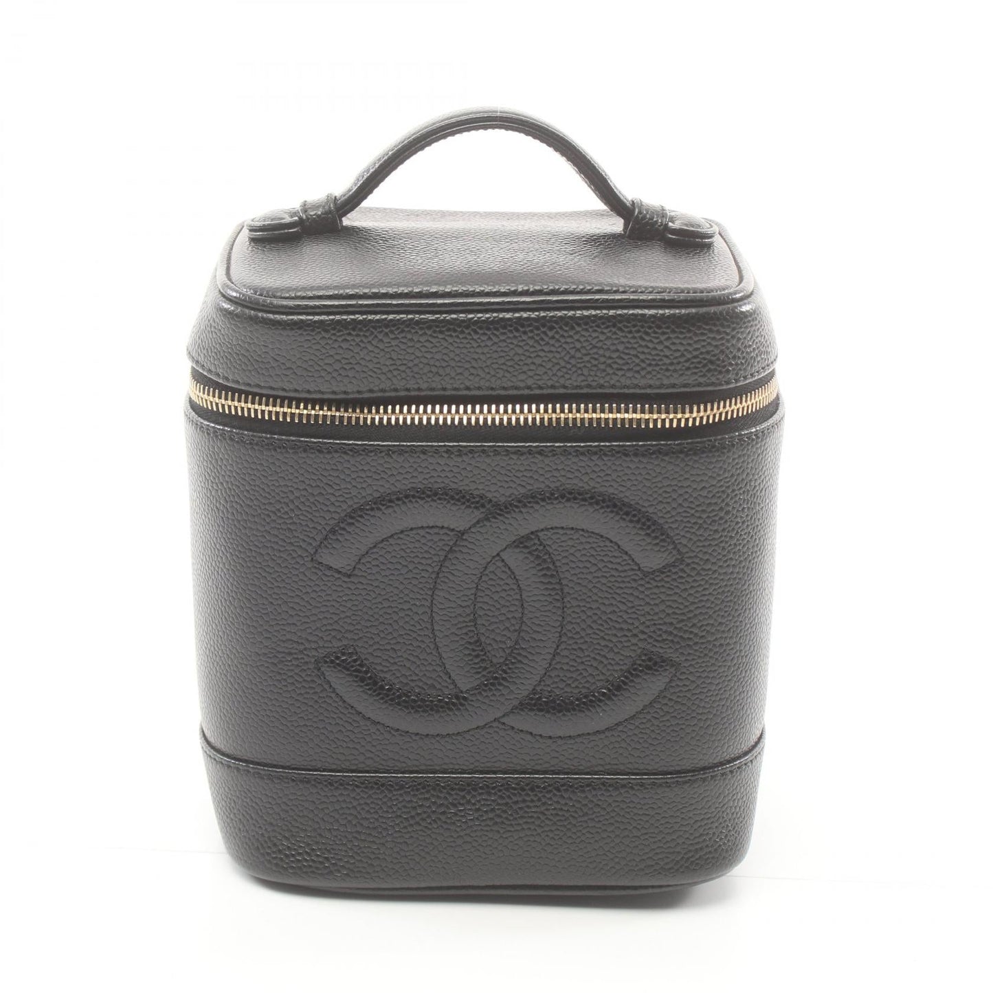 Chanel Vanity Bag Leather Vanity Bag A01998 in New Condition