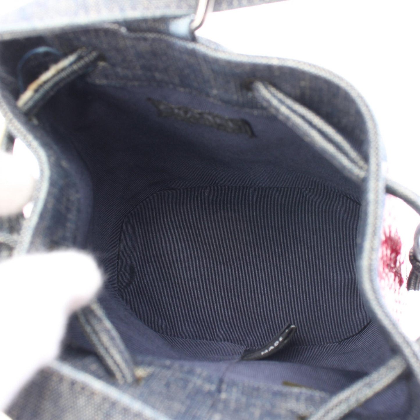 Chanel Sequins & Denim Handbag Denim Handbag 5952834 in New Condition