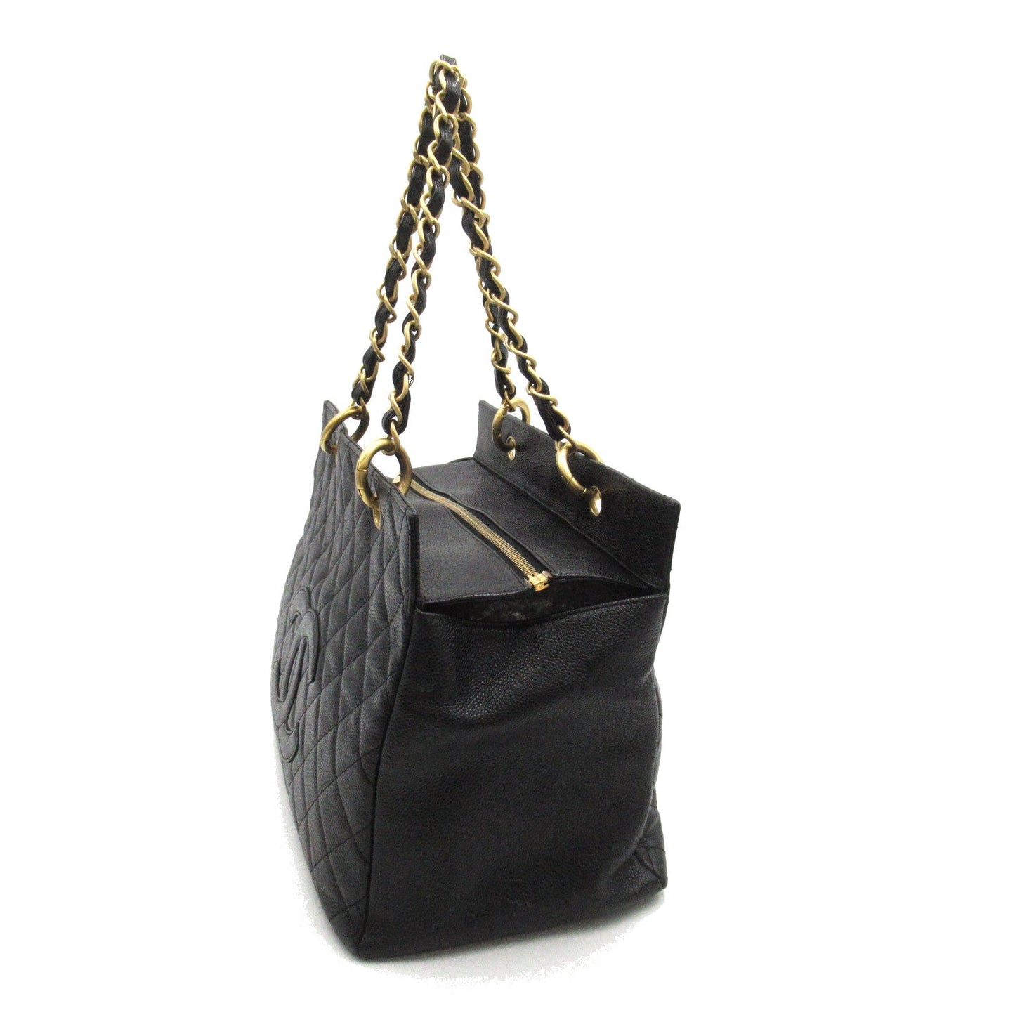 Chanel Matelasse Chain Tote Leather Tote Bag 6431405 in Great Condition