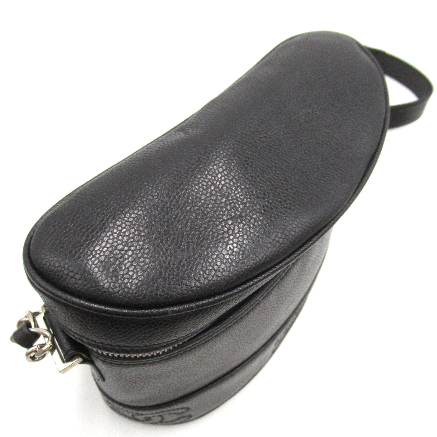 Chanel Chanel Coco Mark Caviar Skin Shoulder Bag Leather Shoulder Bag 4552842 in New Condition