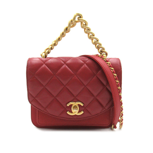 Chanel CC Matelasse Mini Shoulder Bag  Leather Shoulder Bag in New Condition