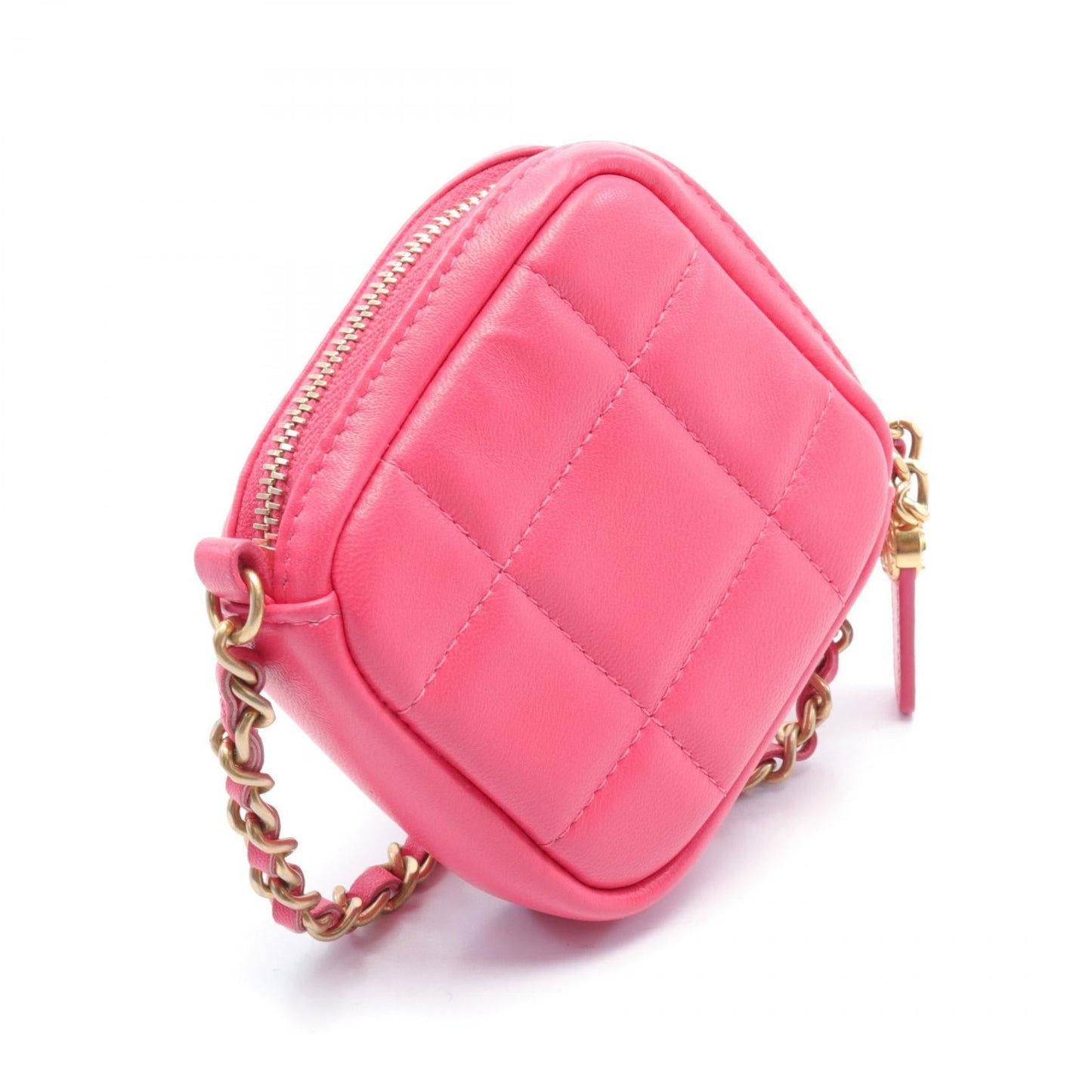 Chanel Leather Shoulder Bag Pink AP1926