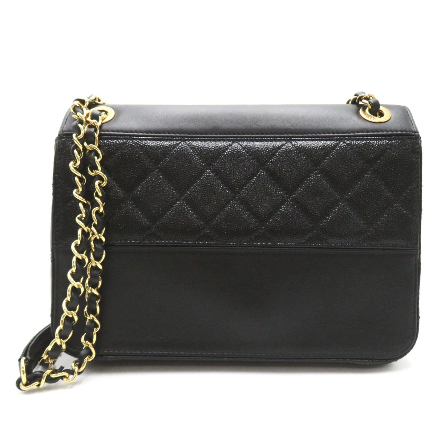Chanel CC Caviar Chain Flap Bag Leather Shoulder Bag AS0949